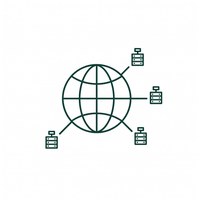 CDN 快取網路圖示